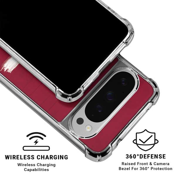 University of Oklahoma Sooners Google Pixel 10 Pro XL Clear Case