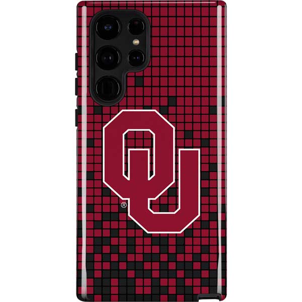 University of Oklahoma Sooners Red Digi Galaxy Cases