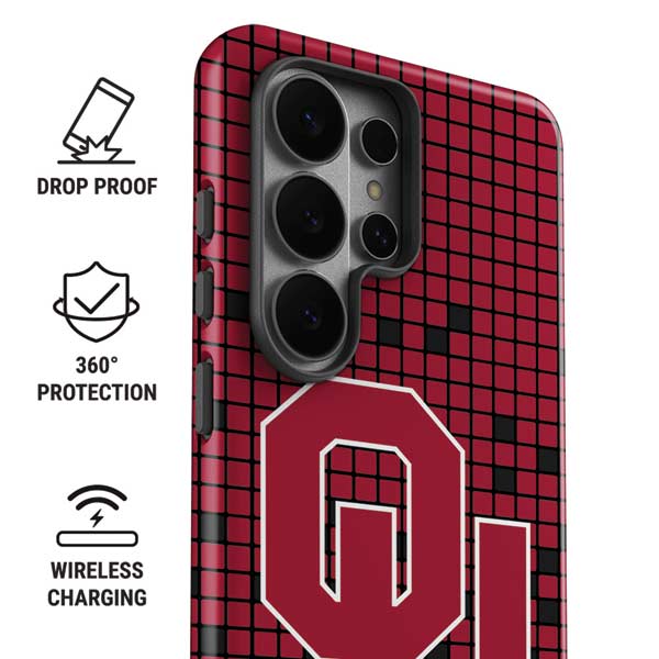University of Oklahoma Sooners Red Digi Galaxy S26 Ultra Impact Case