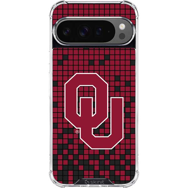 University of Oklahoma Sooners Red Digi Google Pixel 10 Pro Clear Case