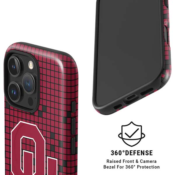 University of Oklahoma Sooners Red Digi iPhone 16 Pro Magsafe Impact Case