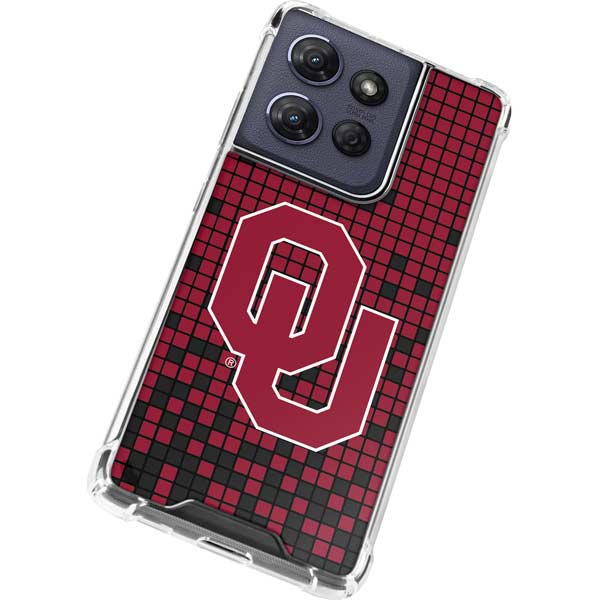 University of Oklahoma Sooners Red Digi Moto G 5G (2025) Clear Case