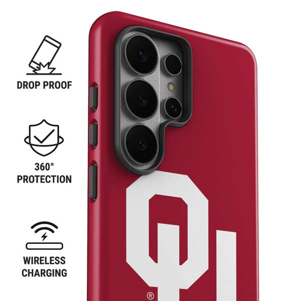 University of Oklahoma Sooners Red Galaxy S26 Ultra Impact Case