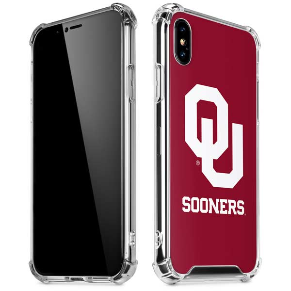 University of Oklahoma Sooners Red iPhone X/XS Clear Case