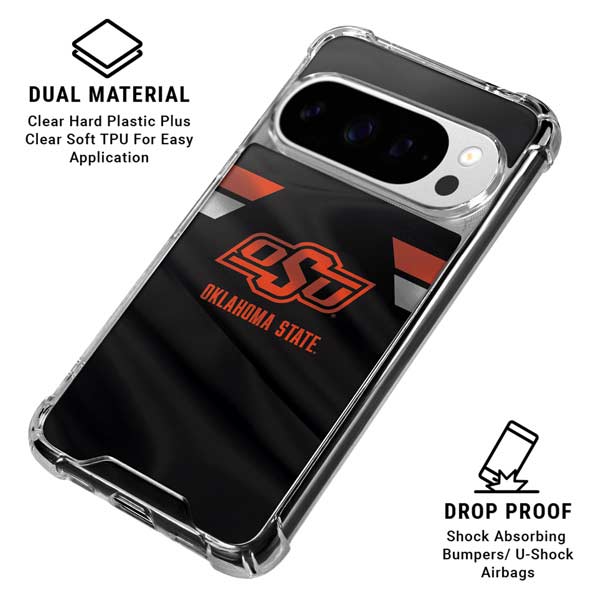 Oklahoma State University Jersey Google Pixel 10 Pro XL Clear Case