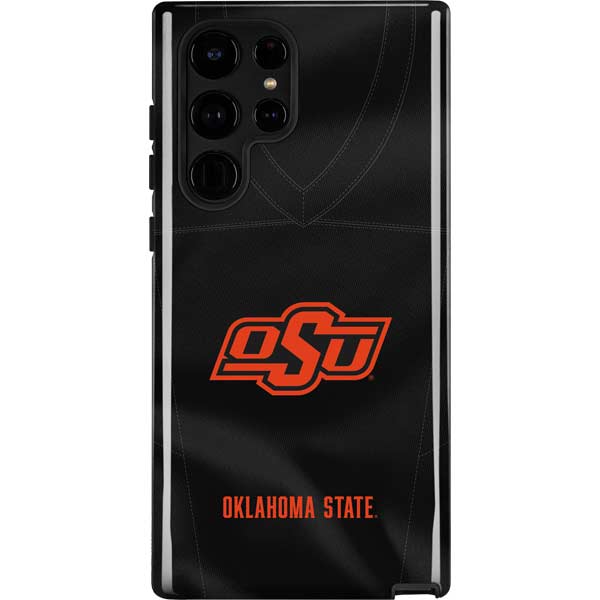 Oklahoma State University Black Jersey Galaxy Cases