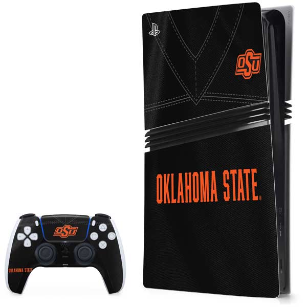 Oklahoma State University Black Jersey PlayStation PS5 Skins