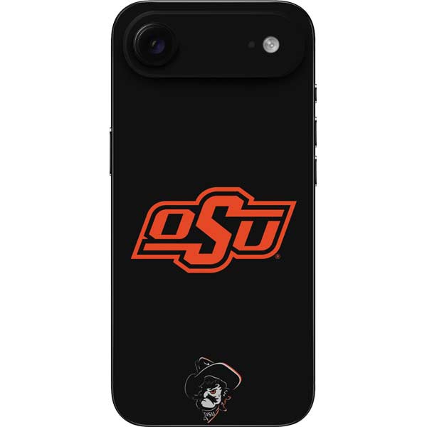 Oklahoma State University OSU on Black iPhone 17 Air Skin