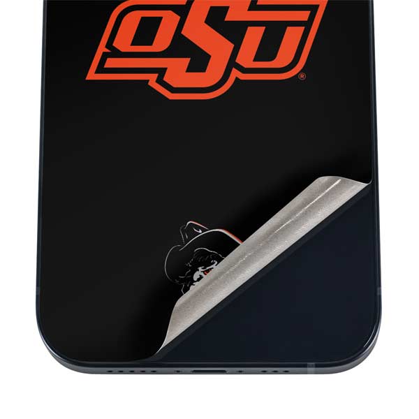 Oklahoma State University OSU on Black iPhone 17 Pro Skin