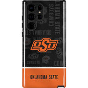 Oklahoma State University Split Jersey Galaxy Cases