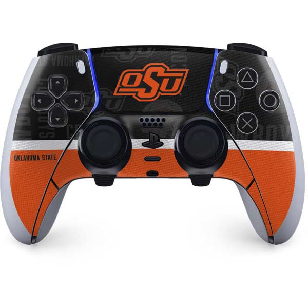 Oklahoma State University Split Jersey PlayStation PS5 Skins