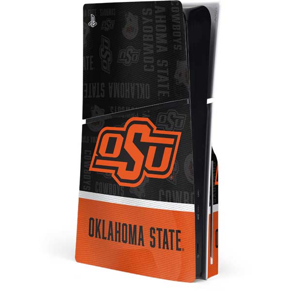 Oklahoma State University Split Jersey PlayStation PS5 Skins