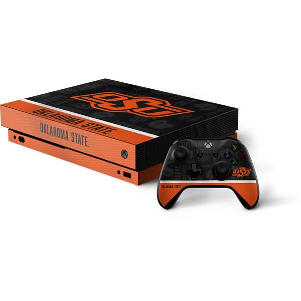 Oklahoma State University Split Jersey Xbox One Skins