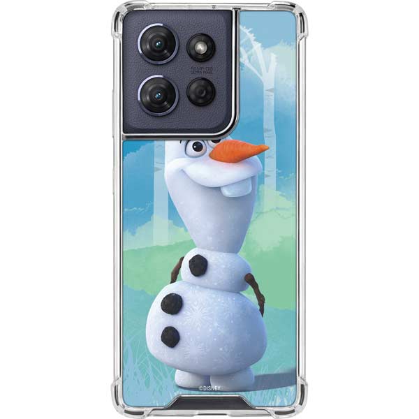 Disney Frozen II Olaf Moto G 5G (2025) Clear Case