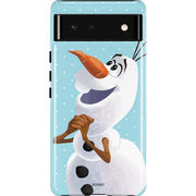 Disney Frozen Olaf Polka Dots Pixel Cases
