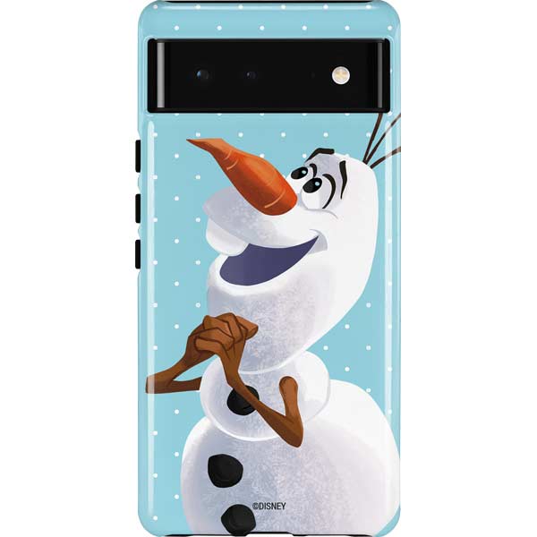 Disney Frozen Olaf Polka Dots Pixel Cases