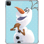 Disney Frozen Olaf Polka Dots iPad Pro 11in (2024) Clear Case