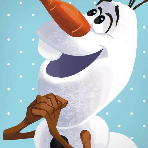Disney Frozen Olaf Polka Dots iPhone XS Pro Case