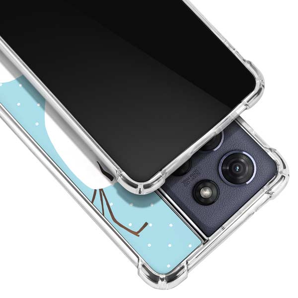 Disney Frozen Olaf Polka Dots Moto G Power 5G (2025) Clear Case