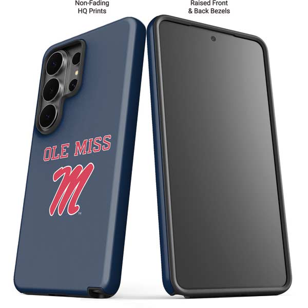 University of Mississippi Ole Miss Blue Galaxy S26 Ultra Impact Case