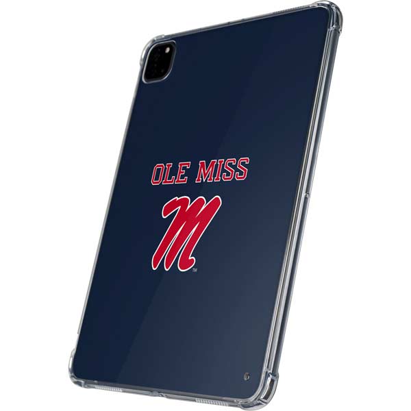 University of Mississippi Ole Miss Blue iPad Pro 11in (2024) Clear Case