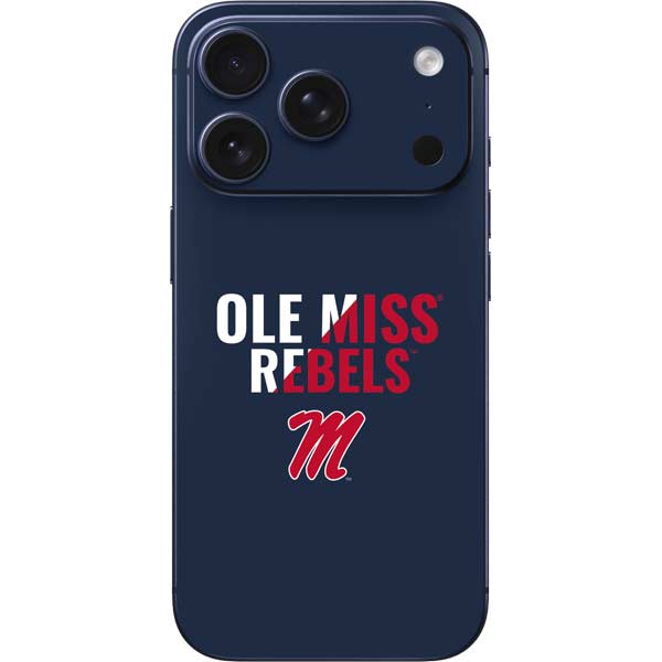 University of Mississippi Ole Miss Rebels iPhone 17 Pro Skin