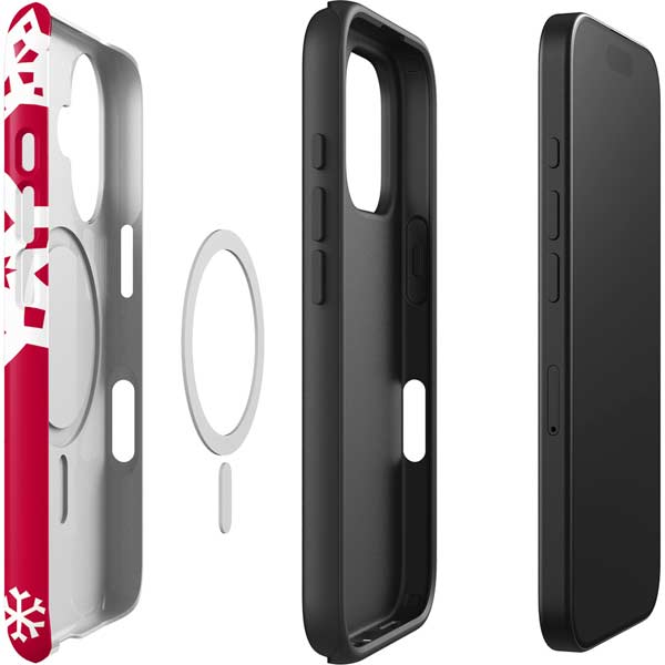 Elf OMG Santas Coming iPhone 16 Magsafe Impact Case
