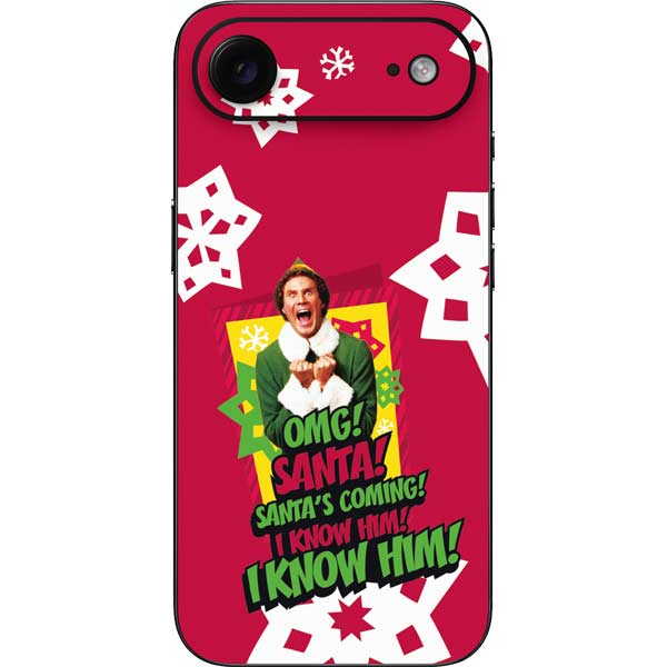 Elf OMG Santas Coming iPhone 17 Air Skin