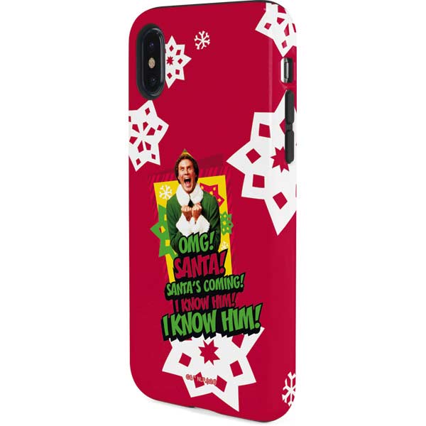 Elf OMG Santas Coming iPhone XS Pro Case