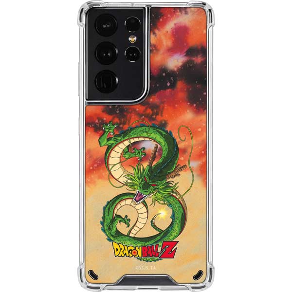Dragon Ball Z One Wish Shenron Galaxy S21 Ultra 5G Clear Case
