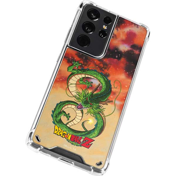 Dragon Ball Z One Wish Shenron Galaxy S21 Ultra 5G Clear Case
