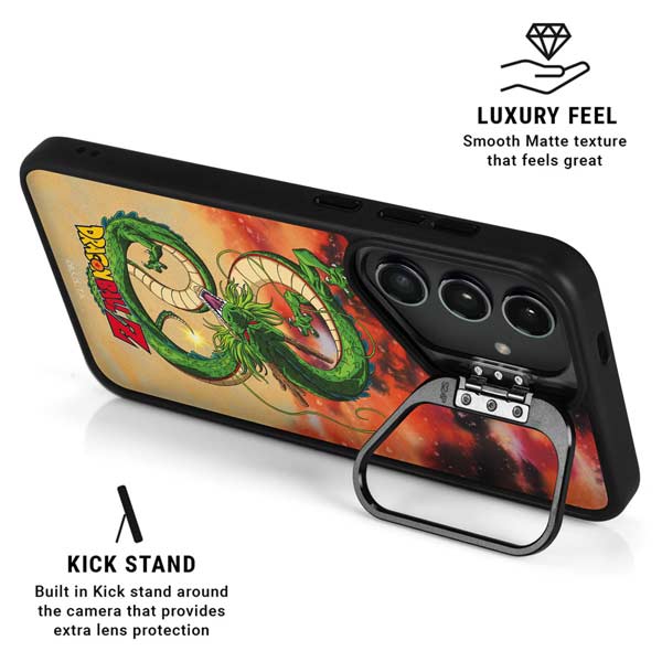 Dragon Ball Z One Wish Shenron Galaxy S25 Plus Kickstand Case
