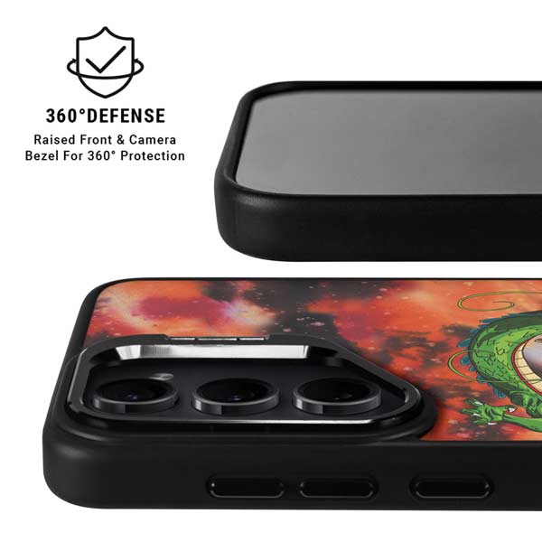 Dragon Ball Z One Wish Shenron Galaxy S25 Plus Kickstand Case