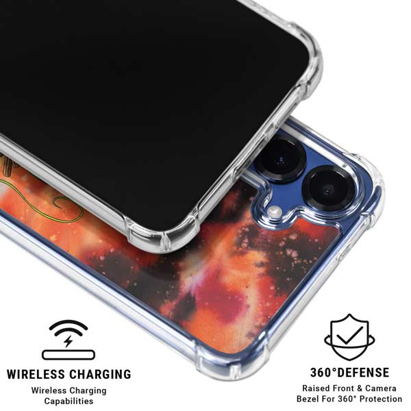 Dragon Ball Z One Wish Shenron Galaxy S25 Plus Clear Case