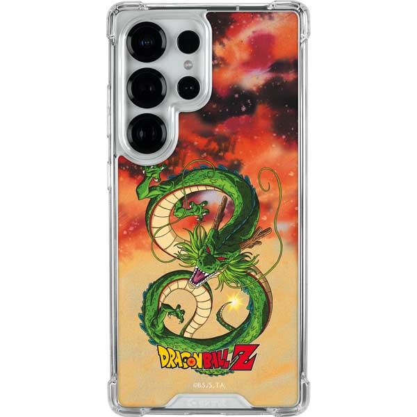 Dragon Ball Z One Wish Shenron Galaxy S25 Ultra Clear Case
