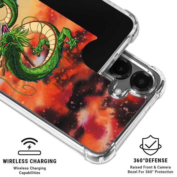Dragon Ball Z One Wish Shenron Galaxy S26 Plus Clear Case
