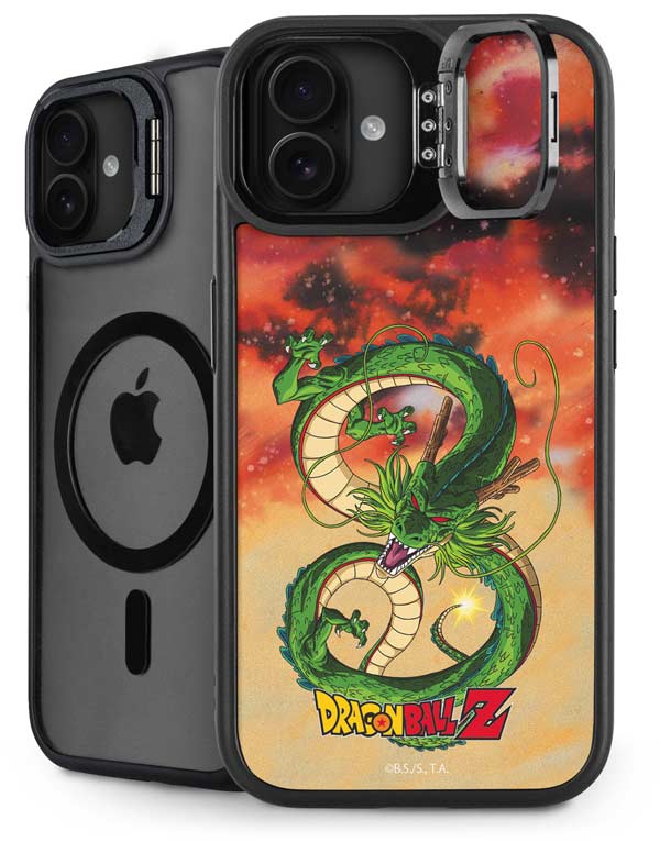 Dragon Ball Z One Wish Shenron iPhone 16 Kickstand Case