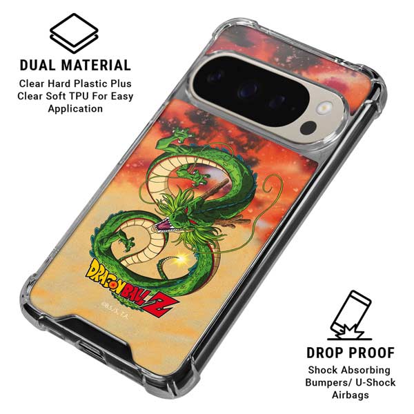 Dragon Ball Z One Wish Shenron Google Pixel 9 Pro XL Clear Case