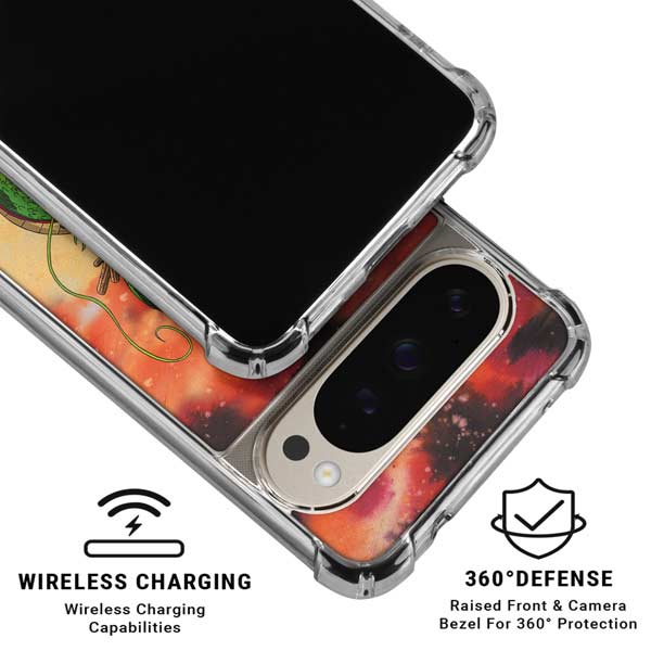 Dragon Ball Z One Wish Shenron Google Pixel 9 Pro XL Clear Case