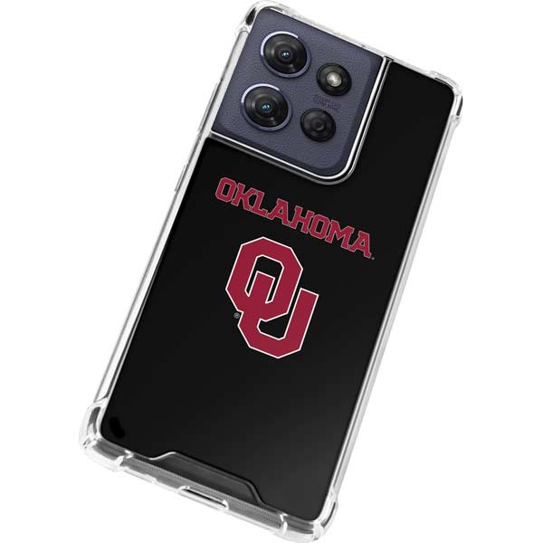 University of Oklahoma Only One Sooners Moto G 5G (2025) Clear Case