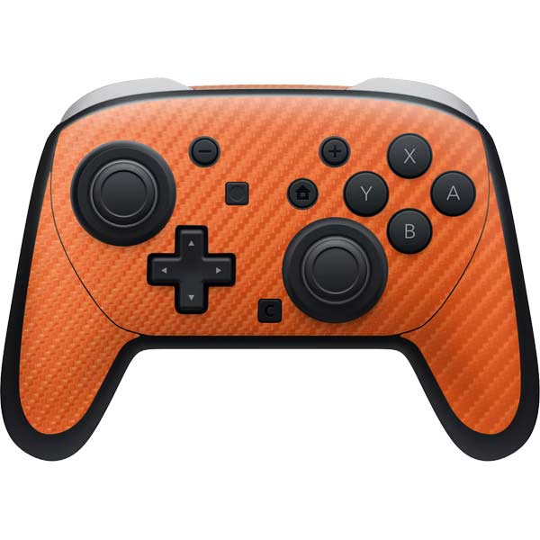 Orange Carbon Fiber Specialty Texture Material Nintendo Switch 2 (2025 ...