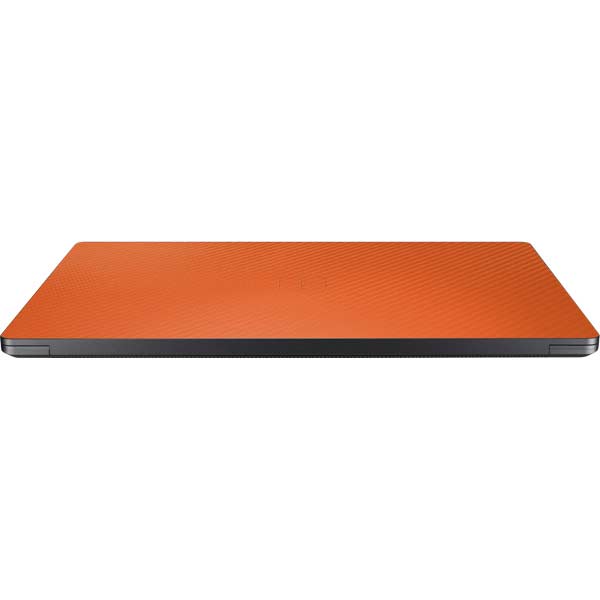 Orange Carbon Fiber Specialty Texture Material Surface Laptop 7 15in Skin