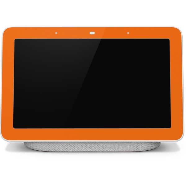 Orange Google Home Hub Skin