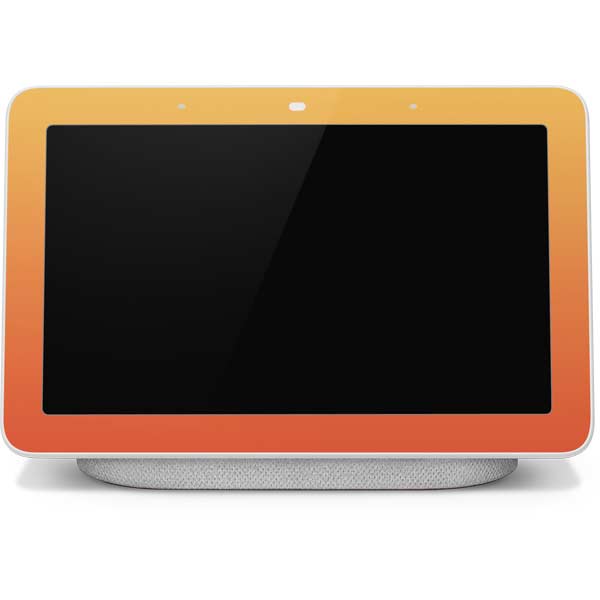 Orange Ombre Google Home Hub Skin