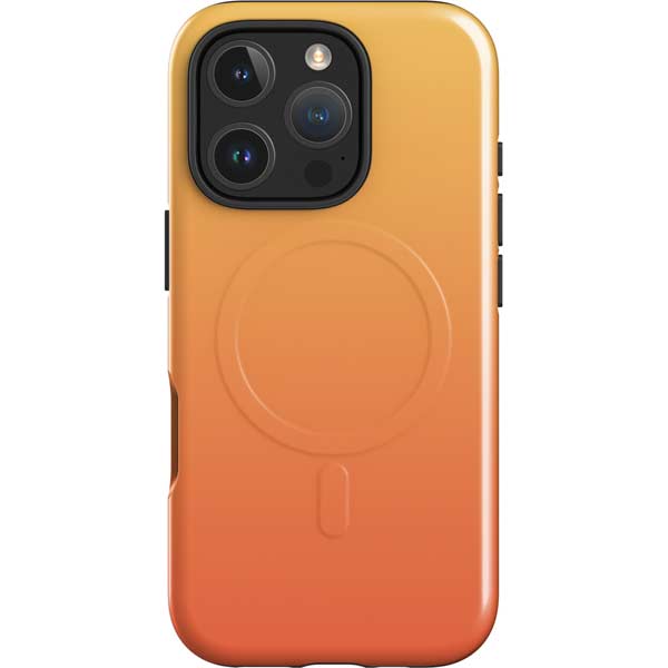 Orange Ombre iPhone 16 Pro Magsafe Impact Case