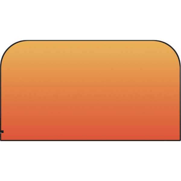 Orange Ombre Nintendo Switch 2 (2025) with Joy-Con Skin