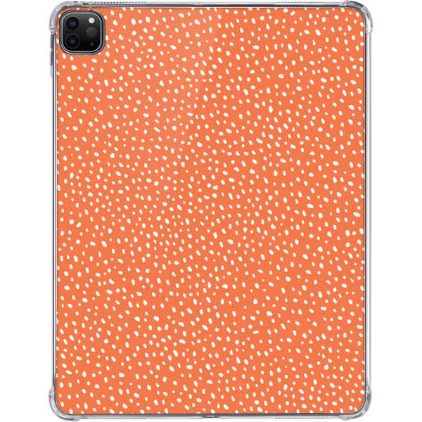 Orange Spots iPad Pro 11in (2024) Clear Case