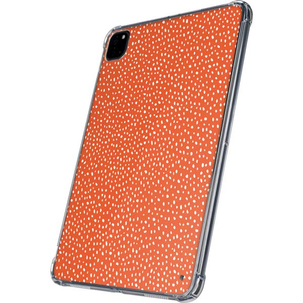 Orange Spots iPad Pro 11in (2024) Clear Case