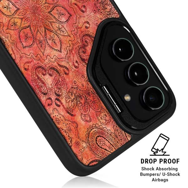 Orange Zen Galaxy S26 Ultra Kickstand Case
