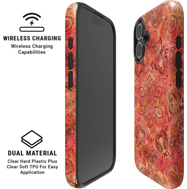 Orange Zen iPhone 16 Magsafe Impact Case